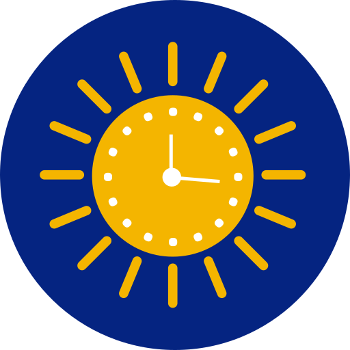 Sun clock